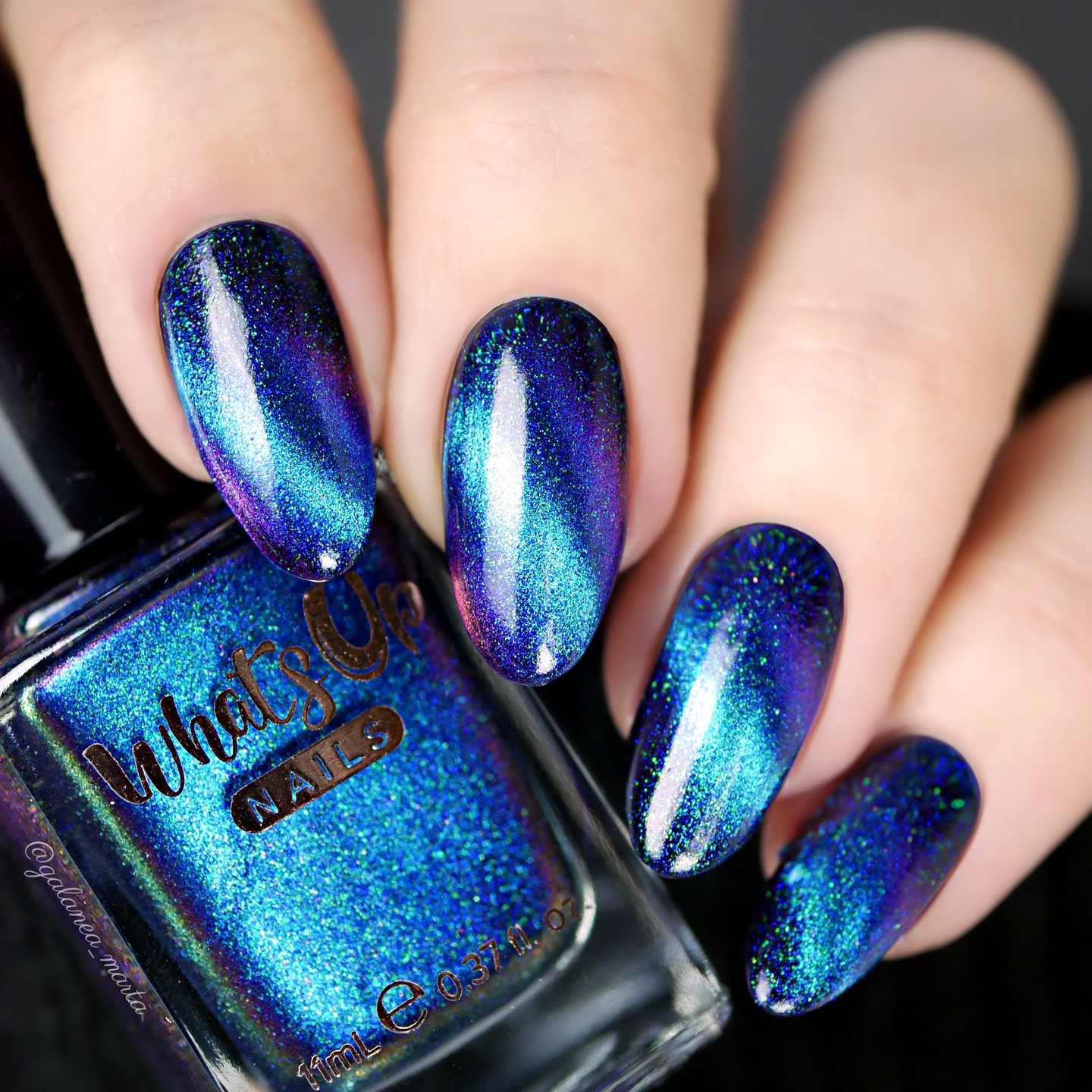 17+ Blue Galaxy Nails That Are Absolutely Magical - Nail Designs Daily