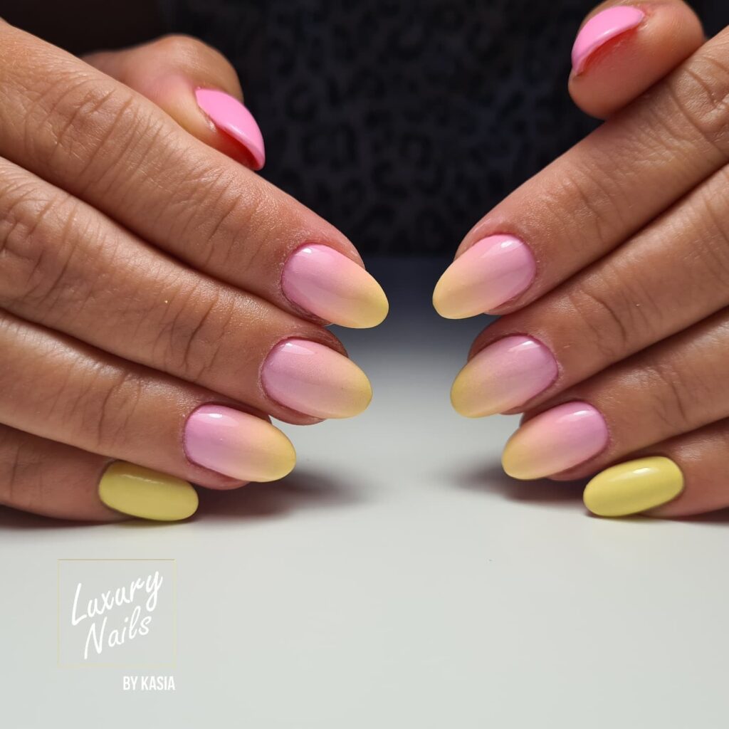 40+ Pretty Ideas for Pink and Yellow Nails that Turn Heads - Nail Designs  Daily