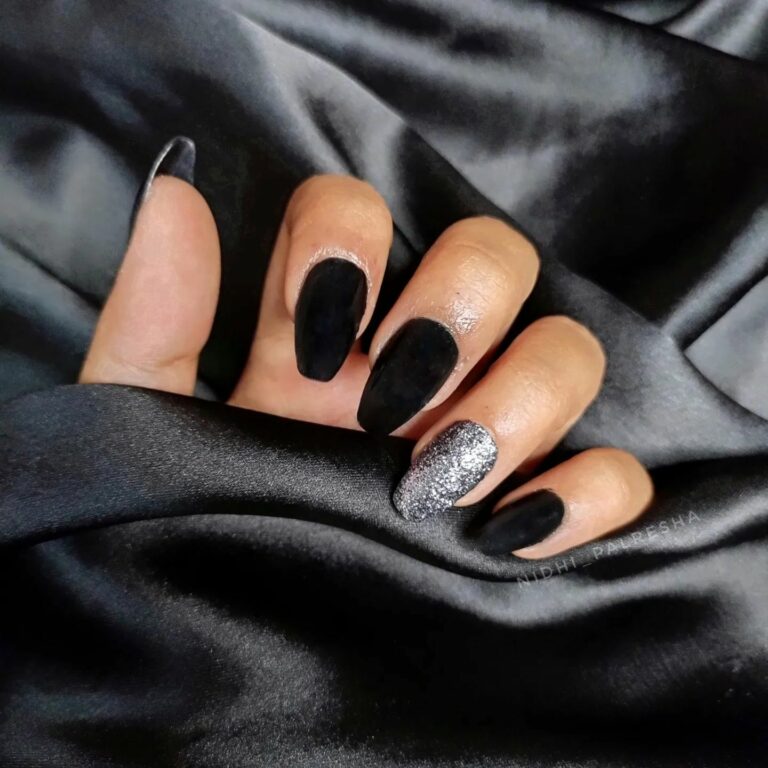 Black and Silver Nails: 30 Perfect Designs for a Special Occassion ...